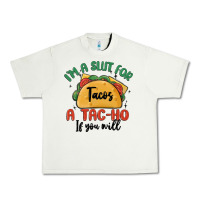 Pistachio i'm a slut for tacos a tac ho if you will Urban Heavy Tee - MaliasSmallBusiness