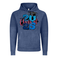 Vintage Denim class of 2025 Vintage Hoodie - MaliasSmallBusiness