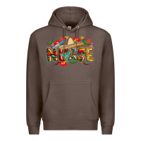 Coffee cinco de mayo nurse Premium Hoodie - CowGirlArtShop