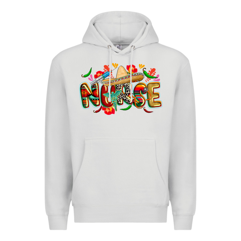 Cinco De Mayo Nurse Premium Hoodie by CowGirlArtShop | Teevron