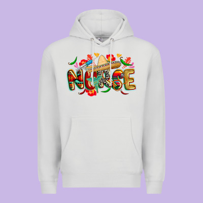 Cinco De Mayo Nurse Premium Hoodie Designed By Cowgirlartshop