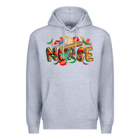 Heather Grey cinco de mayo nurse Premium Hoodie - CowGirlArtShop