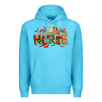 Ocean Blue cinco de mayo nurse Premium Hoodie - CowGirlArtShop