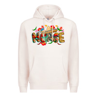 Pale Pink cinco de mayo nurse Premium Hoodie - CowGirlArtShop