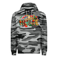 Slate Camo cinco de mayo nurse Premium Hoodie - CowGirlArtShop