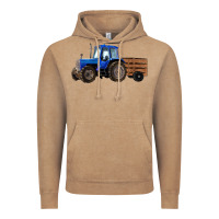 Vintage Coffee Farm Tractor Vintage Hoodie - RanaPortraitStore