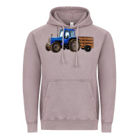 Vintage Zinc Farm Tractor Vintage Hoodie - RanaPortraitStore