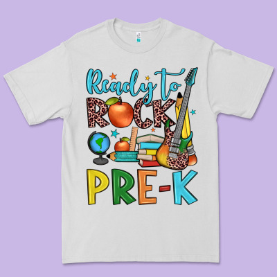 Ready To Rock Pre K Premium Tee Designed By Jahusdesignshop