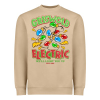 Mushroom griswold electric christmas vacation Heavyweight Sweatshirt - MaliasSmallBusiness