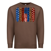 Chestnut back to blue brushstroke Premium Sweatshirt - CowGirlArtShop