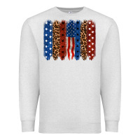 Oatmeal Heather back to blue brushstroke Premium Sweatshirt - CowGirlArtShop