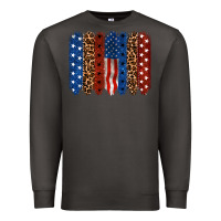 Smoke back to blue brushstroke Premium Sweatshirt - CowGirlArtShop