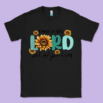 Trust In The Lord With All Your Heart Classic Tee Designed By Maliassmallbusiness
