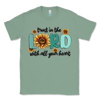 Sage trust in the lord with all your heart Classic Tee - MaliasSmallBusiness