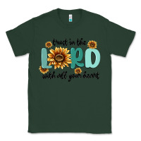 Sports Green trust in the lord with all your heart Classic Tee - MaliasSmallBusiness