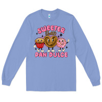Colony Blue sweeter than pan dulce Long Sleeve Tee - MaliasSmallBusiness