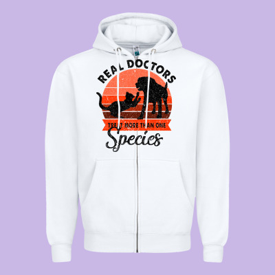 Treat More Than One Species Zipper Hoodie Designed By Bettercallsaul