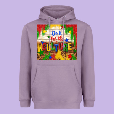Do It For The Culture Heavyweight Hoodie Designed By Tumblerdesignbyshophia