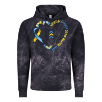 Cloud Black world down syndrome day Vintage Hoodie - MaliasSmallBusiness