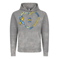 Cloud Rock world down syndrome day Vintage Hoodie - MaliasSmallBusiness