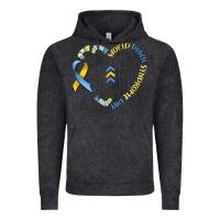 Vintage Black world down syndrome day Vintage Hoodie - MaliasSmallBusiness