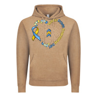 Vintage Coffee world down syndrome day Vintage Hoodie - MaliasSmallBusiness
