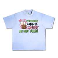 Grape Ice emotional support coffee do not touch Urban Heavy Tee - MaliasSmallBusiness