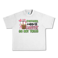 Lunar Rock emotional support coffee do not touch Urban Heavy Tee - MaliasSmallBusiness