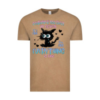 Vintage Coffee i survived 100 days of school cat Vintage Tee - MaliasSmallBusiness