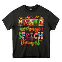 Asphalt nacho average speech therapist Heavy Core Tee - AdoDesignShop