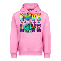 Fuchsia Pink Western Love LGBTQ Tumbler Urban Hoodie - BundleAndBundleShop