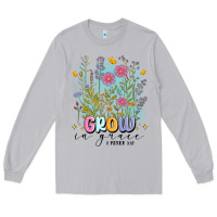 Moon Dust grow in grace Long Sleeve Tee - MaliasSmallBusiness