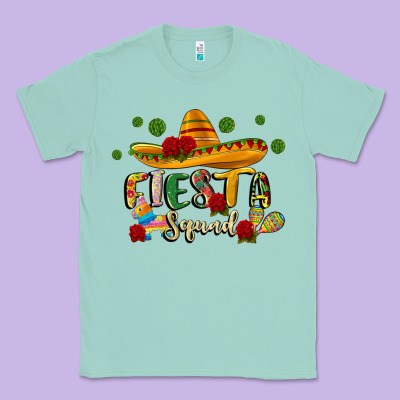 Fiesta Squad Classic Tee Designed By Jahusdesignshop