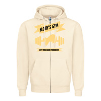 Sandshell Sloth s Gym Zipper Hoodie - Bettercallsaul