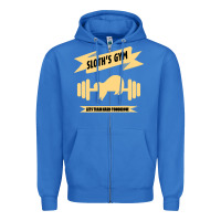 True Royal Sloth s Gym Zipper Hoodie - Bettercallsaul