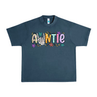 Midnight Navy auntie Urban Heavy Tee - MaliasSmallBusiness