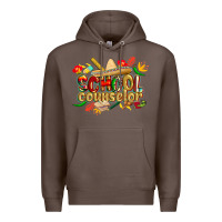 Coffee cinco de mayo school counselor Premium Hoodie - CowGirlArtShop
