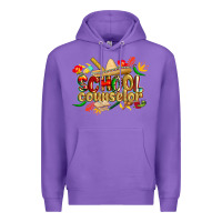 Purple cinco de mayo school counselor Premium Hoodie - CowGirlArtShop