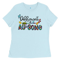 Baby Blue different au some Ladies Tee - CowhideDigitalArt
