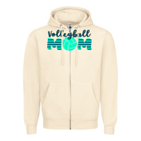 Sandshell Volleyball Mom Zipper Hoodie - Bettercallsaul