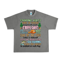 Tornado camping rules Urban Heavy Tee - MaliasSmallBusiness