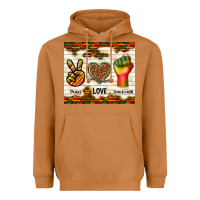Meerkat peace love juneteenth Heavyweight Hoodie - TumblerDesignByShophia