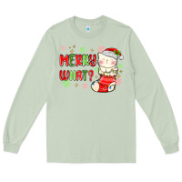Matcha merry what christmas cat Long Sleeve Tee - MaliasSmallBusiness