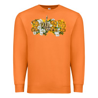 Carrot 2024 skeleton middle finger new year Premium Sweatshirt - CowGirlArtShop