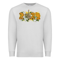 Dove Grey 2024 skeleton middle finger new year Premium Sweatshirt - CowGirlArtShop