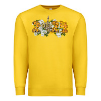 Lemon 2024 skeleton middle finger new year Premium Sweatshirt - CowGirlArtShop