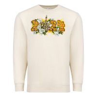Sandshell 2024 skeleton middle finger new year Premium Sweatshirt - CowGirlArtShop