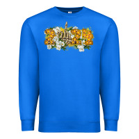 True Royal 2024 skeleton middle finger new year Premium Sweatshirt - CowGirlArtShop
