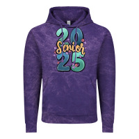 Cloud Purple senior 2025 Vintage Hoodie - MaliasSmallBusiness