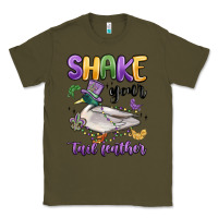 Army Green shake your tail feather mardi gras Classic Tee - MaliasSmallBusiness